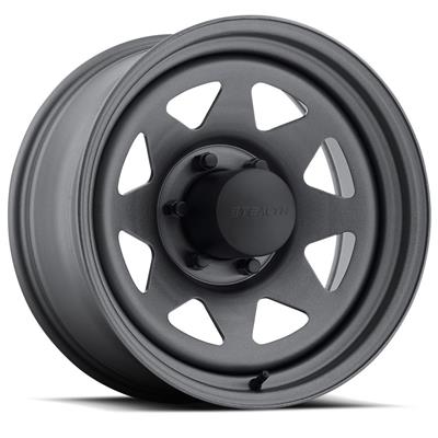 WHEEL STEEL MATTE GREY 15X8