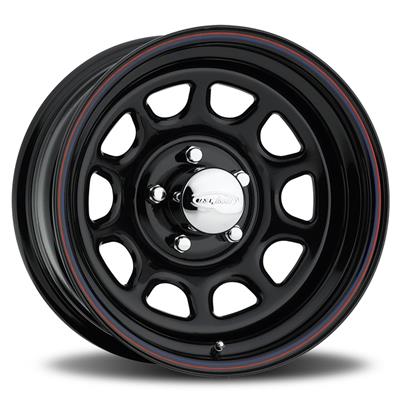 WHEEL  BLACK DAYTONA 16X7  5X5
