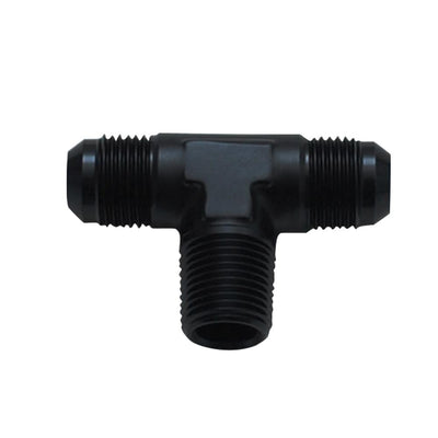 Male Flare to Pipe Tee Adapter Fitting; Size: -12AN x 3/4" NPT - VIB10465