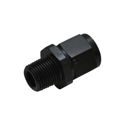 -6AN Female to 1/8"NPT Male Swivel Straight Adapter Fitting - VIB11368