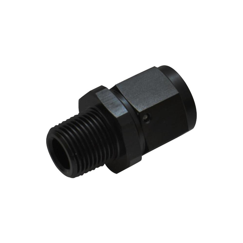 -6AN Female to 1/8"NPT Male Swivel Straight Adapter Fitting - VIB11368