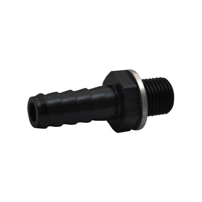 Metric to Barb Fitting (Male M14 x 1.5 to 5/16" Barb) Aluminum - VIB11415