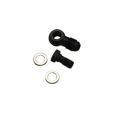 Single Male Banjo Adapter Assembly; Banjo Size: -3AN; Bolt Size: M12 x 1.5 - VIB11505