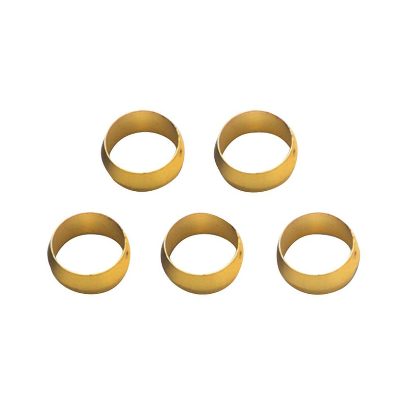Pack of 5, Brass Olive Inserts; Size 1/2" - VIB16468