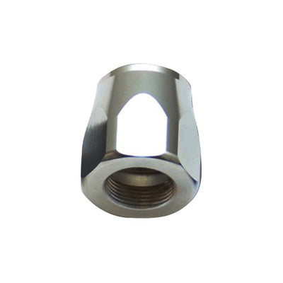 Hose End Socket; Size: -4AN; Color: Chrome - VIB20954S