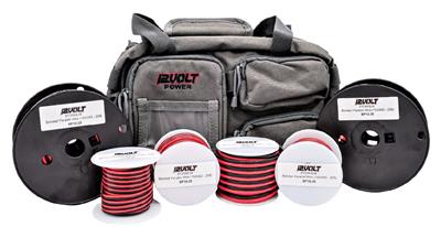12 Volt Power, Inc. Ultimate Red/Black Bonded Parallel Wire Kits