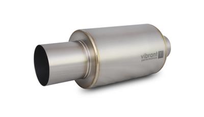 MUFFLER TITANIUM ROUND 3.5-4IN