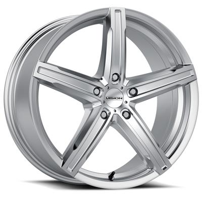 Vision Street Designs 469 Boost Series Silver Wheels - 4696790S38