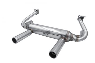 EXHAUST SYSTEM DUAL STAINLESS