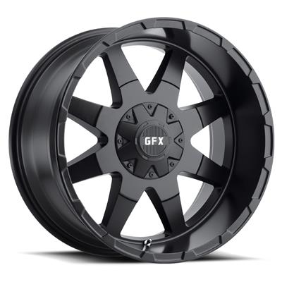 WHEEL MATTE BLACK 17X9