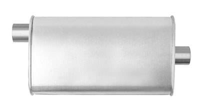 MUFFLER TURBO 2-1/4IN ALUMINIZ