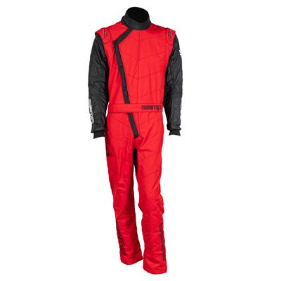 ZR-40 RACE SUIT RED/BLACK